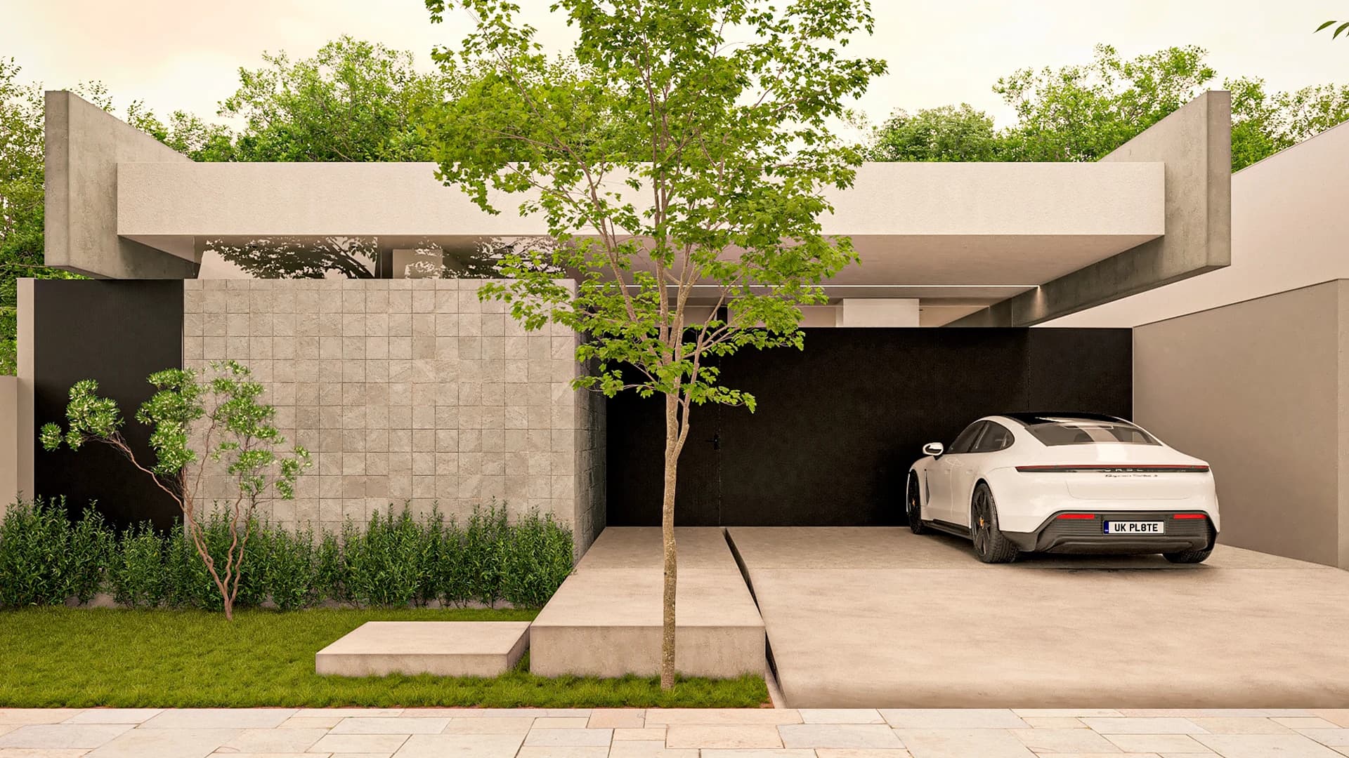 Sketchup + Vray + Ps + Lumion 