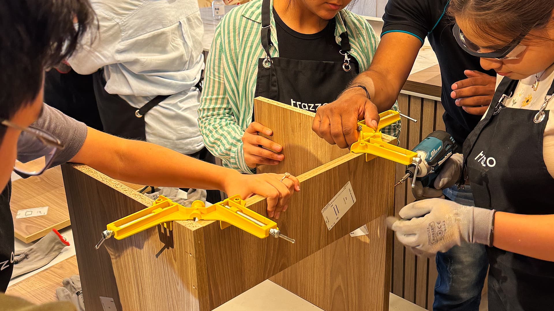 Taller mi primer mueble de melamina