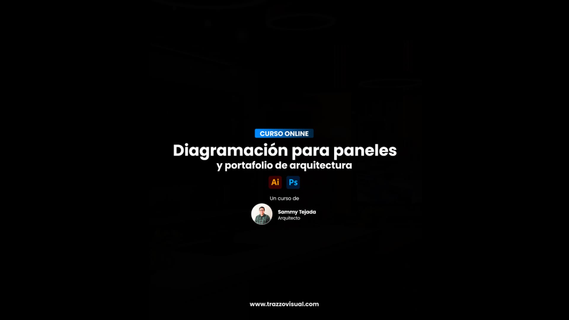 Diagramación para paneles y portafolio de arquitectura